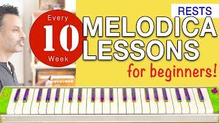 Melodica Lessons for Beginners 10 Rests