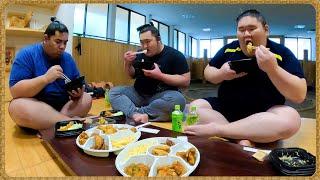 Sumo wrestlers holiday food Fried chicken party set + large fried chicken bento  nabatame