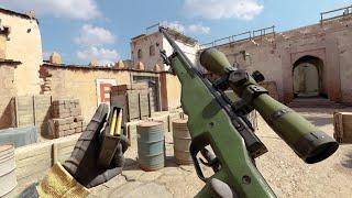 CSGO AWP with COD MW SP-R 208 animations aka Dust 2 RTX ON