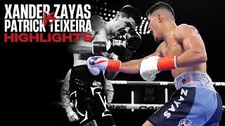 Xander Zayas vs Patrick Teixeira  HIGHLIGHTS