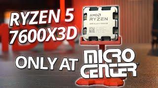 Ryzen 5 7600X3D Hands on Review EXCLUSIVELY at Micro Center