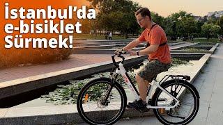 İstanbulda Elektrikli Bisiklet Sürmek Alba City 2 ile Sürüş  POV