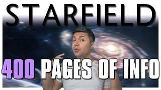 Starfield Info - Over 400 Page Compendium deep dives into everything