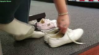 VLOG  Shoe shopping with Lori Keds and Converse sneakers