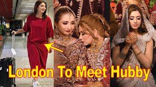 Wedding Without Dulha  Now Flying Towards London After Online Nikkah  Sehar and Jannat Mirza