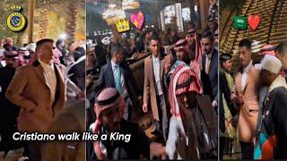 Cristiano Ronaldo Treated As King  Saudi Arabia Al-NassrFans Respects #cr7 #cr7fans #viral