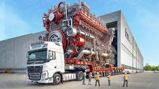 INSIDE The Building of the Worlds Largest & Most Powerful Ship Diesel Engine Ever Built