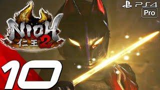 NIOH 2 - Gameplay Walkthrough Part 10 - Tatarimokke Boss Fight Full Game PS4 PRO