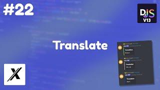 HOW TO MAKE A TRANSLATE COMMAND  DISCORD.JS V13  #22
