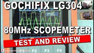 GochiFix 80MHz Dual Channel Scopemeter Test & Review. Ocilloscope - Signal Generator - Multimeter