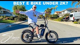 BEST E BIKE UNDER 2K?