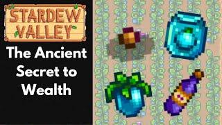 Making Money with Ancient Seeds in Stardew Valley