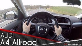 AUDI A4 Allroad 2.0 TDI POV Test Drive + Acceleration 0 - 200 kmh