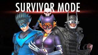 Using ONLY Metal Characters in Survivor Mode  Injustice Gods Among Us 3.4  iOSAndroid