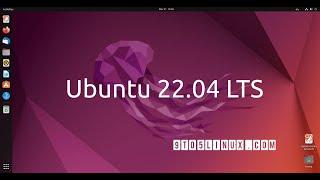 First Look Ubuntu 22.04 LTS Jammy Jellyfish