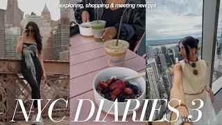 NYC diaries pt3  meeting new people alone exploring brooklyn + my top tips for new york