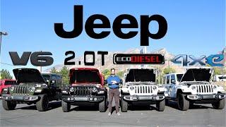 2023 Jeep Wrangler Battle Which Powertrain Is The Best?