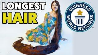 NEW Worlds Longest Hair Confirmed - Guinness World Records