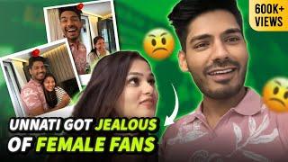 Unnati got jealous of female fans xD