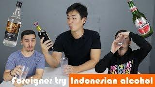 Reaksi Bule dan Orang Korea Minum Alkohol Indonesia