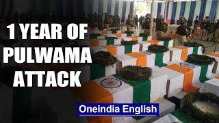 Pulwama 1 year on Nation remembers sacrifice of the 40 martyrs  Oneindia News