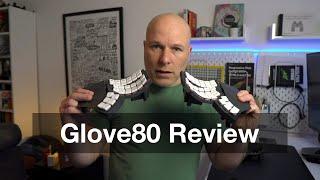 Review MoErgo Glove80. Split wireless mechanical and programmable ergonomic keyboard with RGB