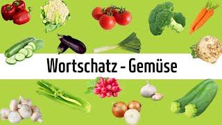 Deutsch lernen - Wortschatz Gemüse