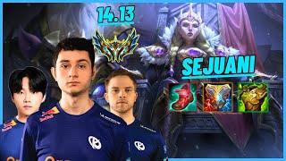 KCB 113 SEJUANI VS KC CLOSER IVERN JGL - EUW CHALLENGER - PATCH 14.13