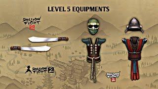 Shadow Fight 2  Level 5 Equipments