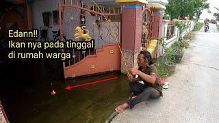 Bikin iri para pemancing mancing di depan rumah bisa strike berkali kali