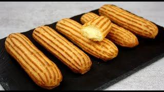 ЭКЛЕРЫ КЛАССИЧЕСКИЕ  Все тонкости приготовления  CLASSIC ECLAIRS