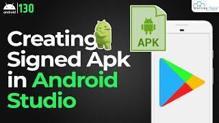 How to Create Signed APK file using Android Studio  Kotlin Android Tutorial