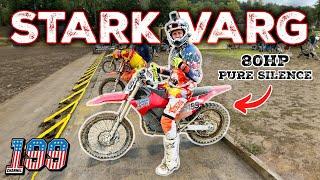 Travis Pastrana reviews ELECTRIC Stark VARG Electric Dirt Bike Review