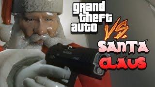 GTA VS. Santa Claus  Christmas Rockstar Editor Cinematic Machinima