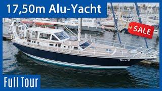 1750m Alu-Expeditionsyacht zu verkaufen - Rundgang durchs Schiff VERKAUFT