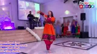 New Afghan girl dance of Hewad Group to Jawid Sharif live song in wedding رقص دخترافغان در آهنگ جدید