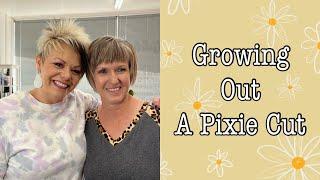 Growing Out Pixie Hairstyles - Gradual Bob Haircut