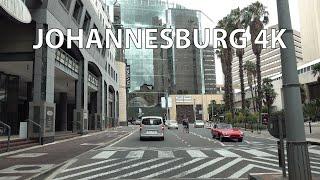 Johannesburg 4K - Africas Richest Square Mile - Sandton Morning Drive