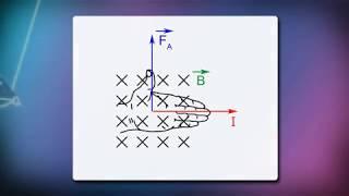 Обнаружение магнитного поля по его действию на электрический ток  Правило левой руки