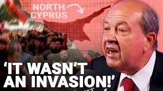 It wasnt an invasion  Ersin Tatar demands embargoes lifted and north Cyprus recognised