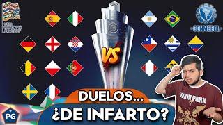 ¿La CONMEBOL-UEFA NATIONS LEAGUE se basará en la ELIMINATORIA y COPA AMÉRICA para armar LIGAS ABC?