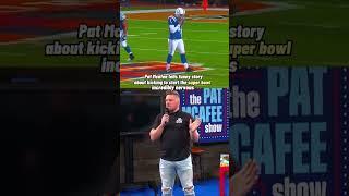 Pat McAfee explains kicking to start the Super Bowl #nfl #shorts #shortsyoutube #youtubeshorts