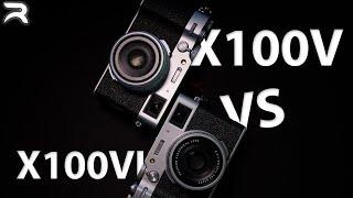 Fujifilm X100VI vs Fujifilm X100V  confronto caratteristiche dimensioni sensore e target  ITA