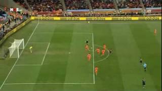 World Cup 2010 Final  No offside Iniesta  Netherlands - Spain