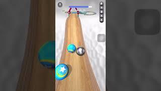 Going balls completed level thirty five  playing in iPhone