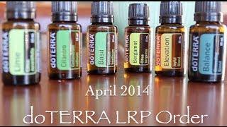 My April doTERRA LRP Order  How to SAVE & Purposes