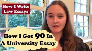 How I Got 90 In a Uni Essay- How I Write Law Essays at University- The University of York
