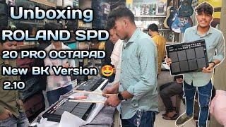 Unboxing my new ROLAND SPD 20 PRO OCTAPAD  New BK Version  #trending #roland #rolandspd20pro