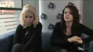 tv.com - Skins - Lily Loveless & Kathryn Prescott - Interview