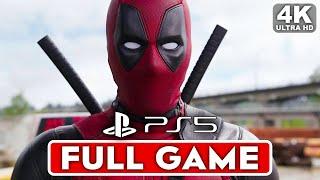 DEADPOOL PS5 Gameplay Walkthrough Part 1 FULL GAME 4K ULTRA HD - No Commentary